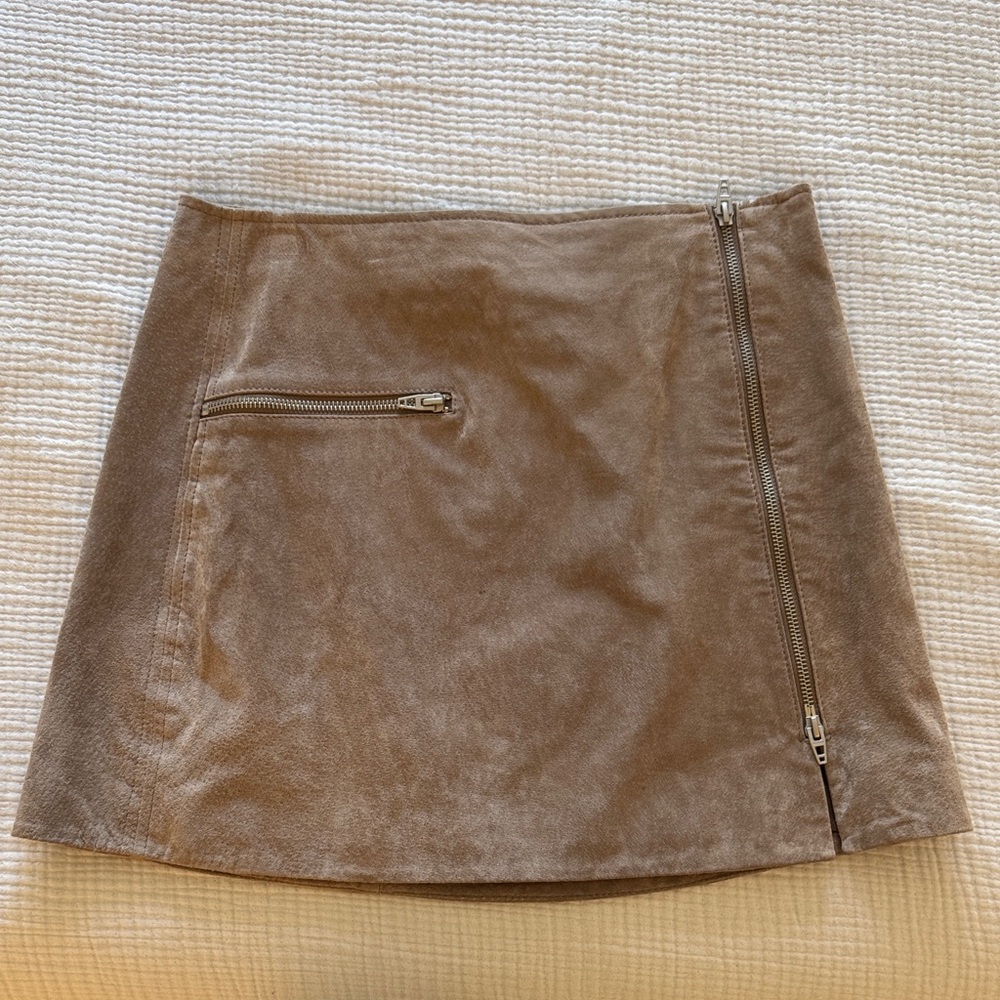 Blank NYC Suede Mini Skirt